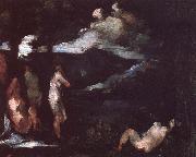 Paul Cezanne Ibe batbers Spain oil painting artist